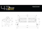 Stage Series 42" White Light Bar
