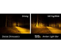 Stage Series 6" SAE Amber Light Bar (one)