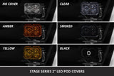 C2 2.0 LED Pod Cover (one) - Black, Smoked, Yellow, Amber, or Clear