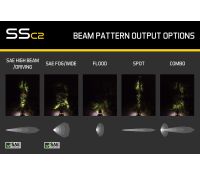 SSC2 SAE/DOT White Sport Standard LED Pod (pair)