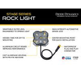 Stage Series Single-Color LED Rock Light Kit (4-pack)