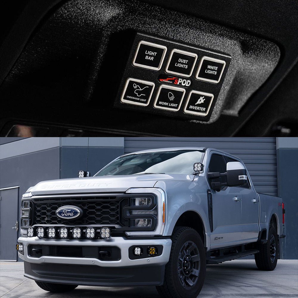 Mini6 SourceLT Power Management Vehicle Kit - Ford 2023-On F-250/350 Super Duty