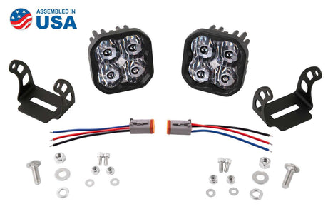 SS3 SAE/DOT White Sport LED Pod (pair)