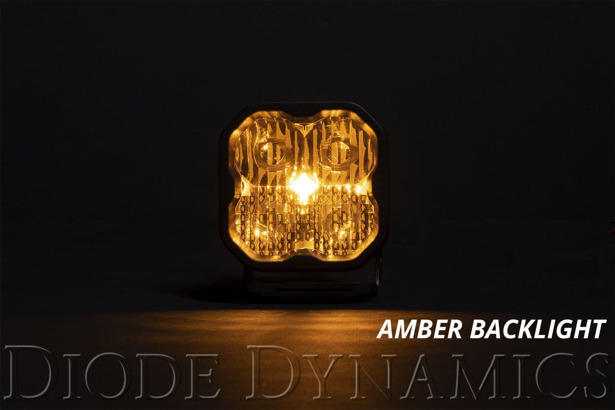SS3 SAE Yellow Pro LED Pod (one)