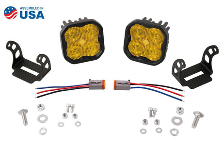 SS3 SAE Yellow Pro LED Pod (pair)