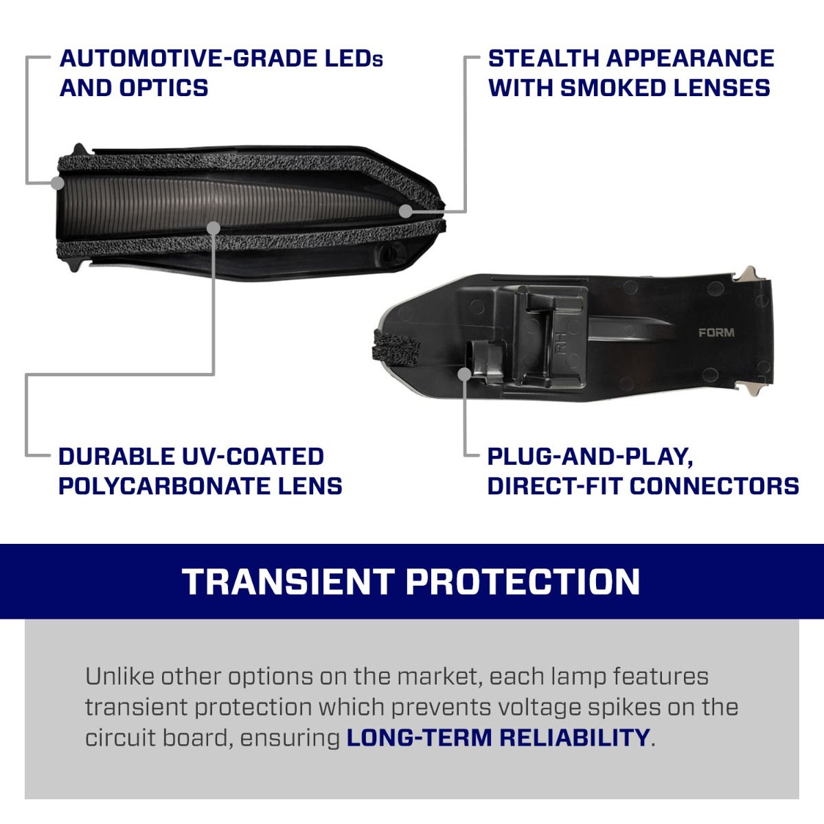 2014-2024 Toyota 4Runner LED Mirror Lights (pair)
