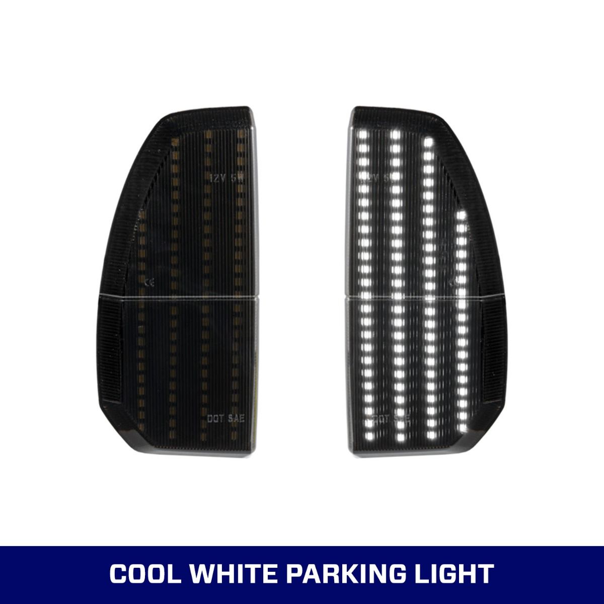 2007-2021 Toyota Tundra w/ OEM Tow Mirrors LED Mirror Lights (pair)