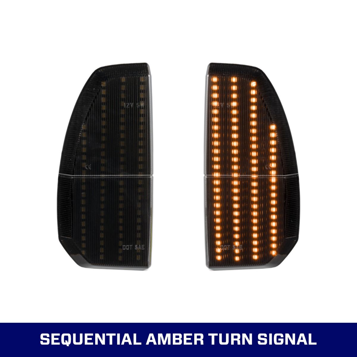 2007-2021 Toyota Tundra w/ OEM Tow Mirrors LED Mirror Lights (pair)