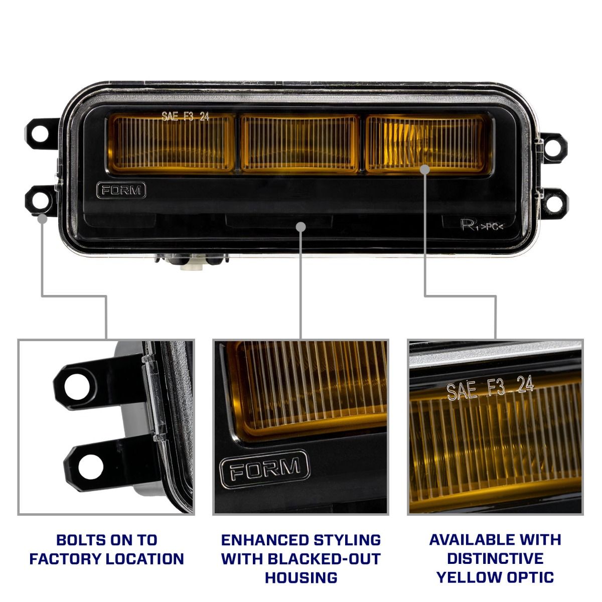2024-2025 Toyota Tacoma LED Fog Lights (pair)